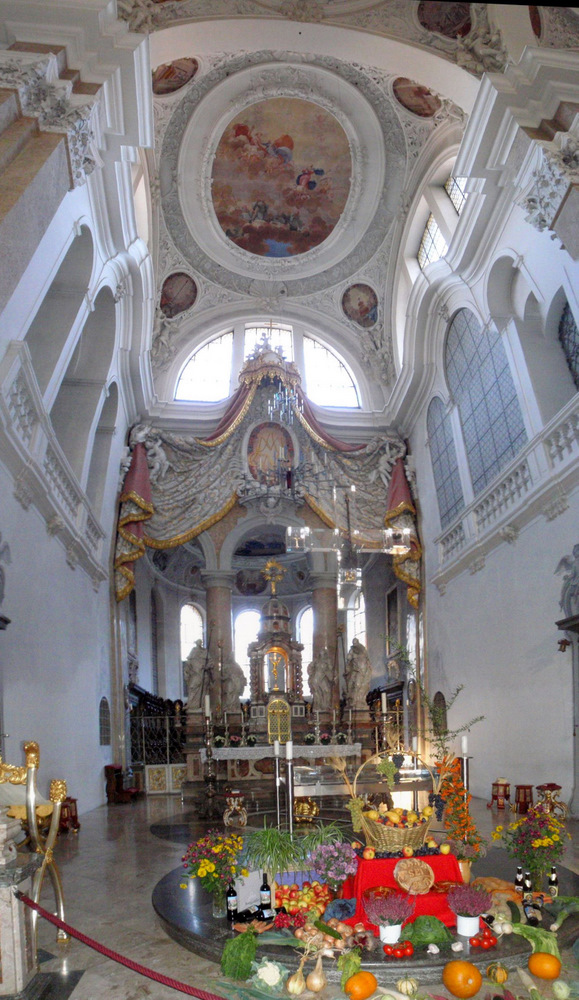 Basilica of St Mang in F&uuml;ssen.